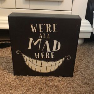 Cheshire cat block art